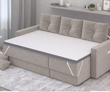 RIMAX Топпер 1, 130x200x5 см, чехол вискоза, жаккард